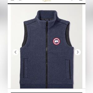 Authentic Canada Goose Mersey fleece vest